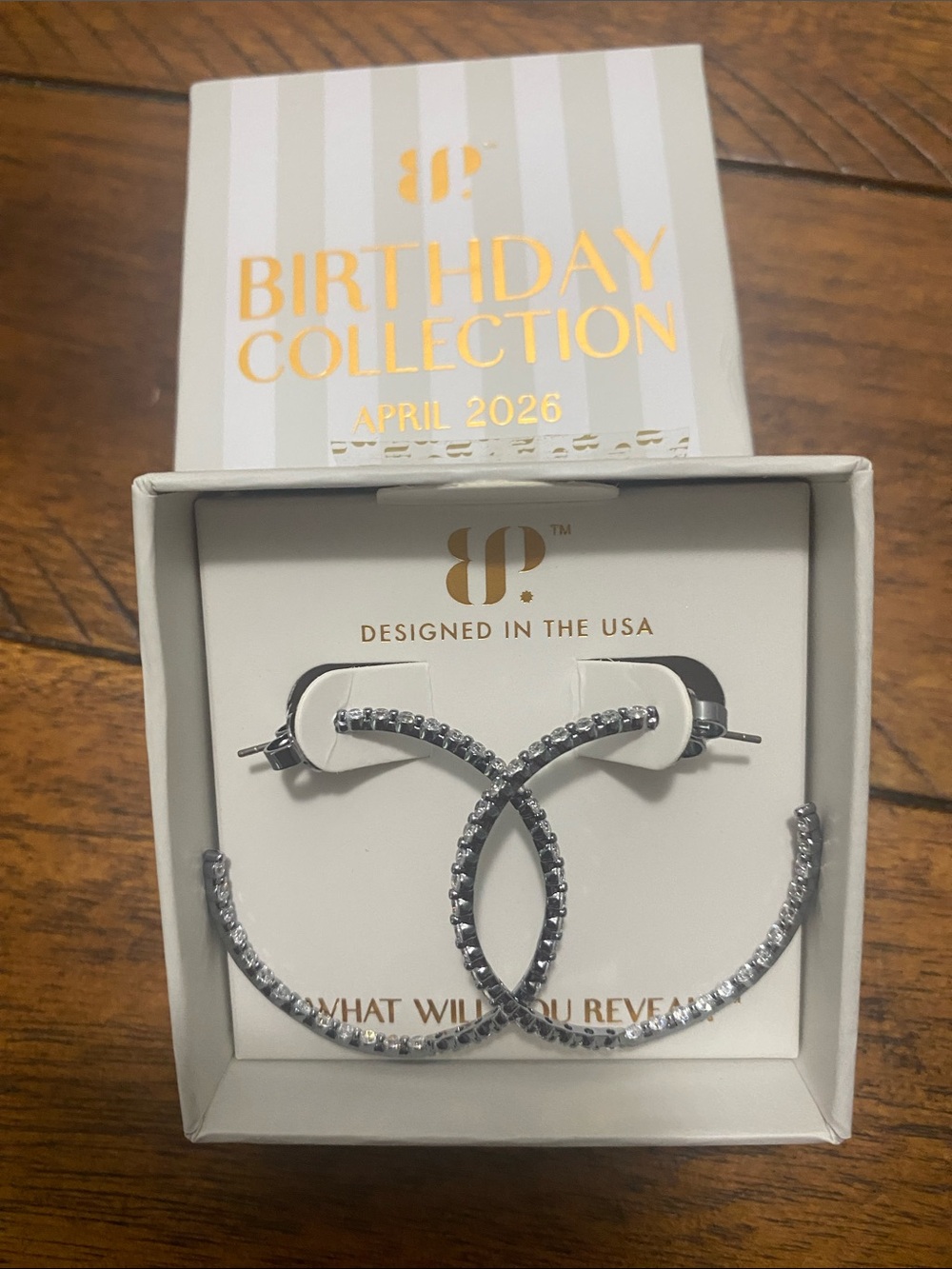 Bomb Party Birthday Collection April 2026 Earrings - Diamond Cubic Zirconia